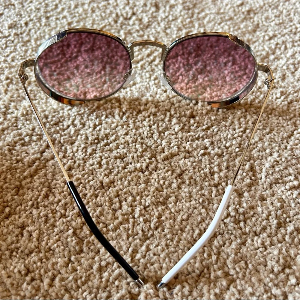 EUC Women's PRIVE REVAUX The Riviera 55mm Polarized Round Sunglasses - Picture 2 of 4